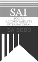 SA 8000 logo