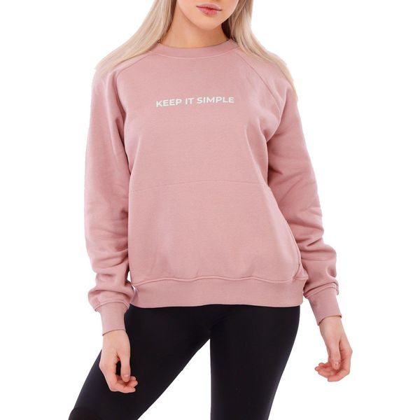 image of Life Sweater - Organic Cotton Comfort Sweater in Lilac Mist