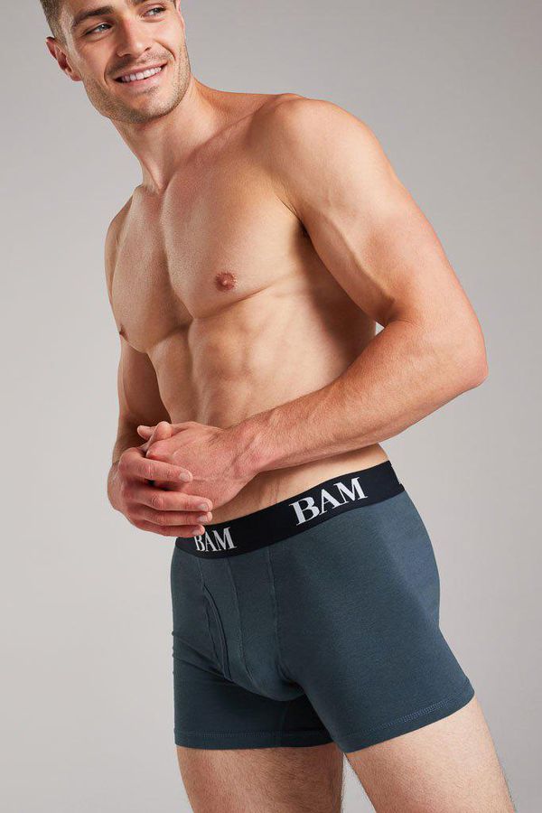 image of Regular Air Bamboo Boxer in Bantham Blue