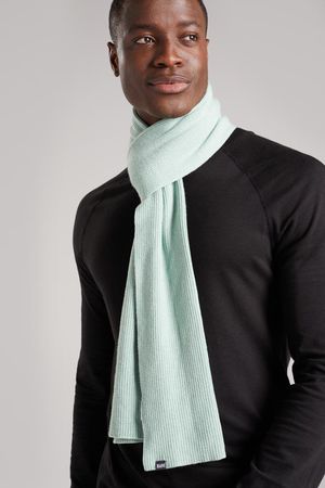 Mortimere Merino Bamboo Scarf in Pistachio