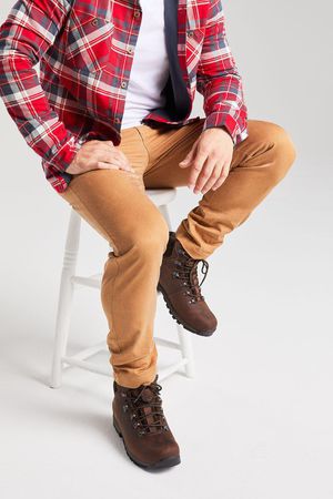 Tencel Bamboo Chinos in Tan Brown