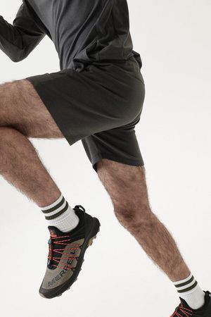 Bamboo Training Shorts in Swamp Green