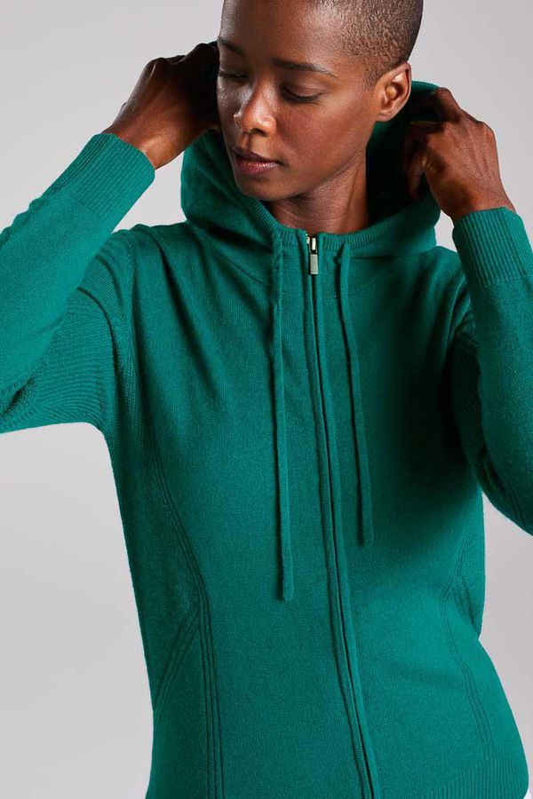 image of Belstone Bamboo Knit in Deep Green