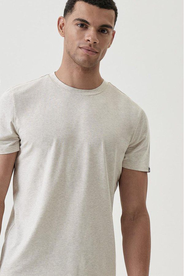 image of Origin Air Bamboo T-Shirt in Oatmeal Marl