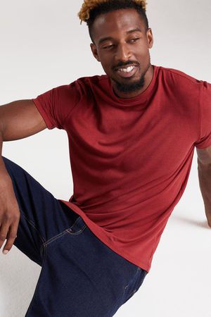 Origin Air Bamboo T-Shirt in Russet Red