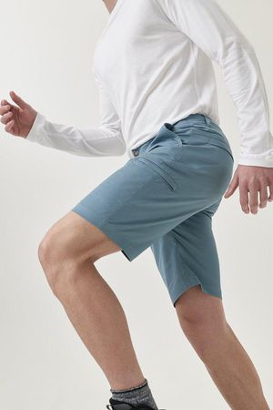 Fulmar Zip Pocket Shorts in Bluestone