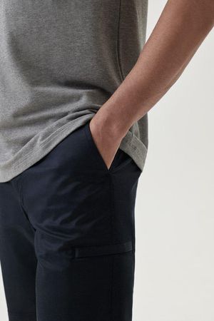 Fulmar Zip Pocket Shorts in Navy