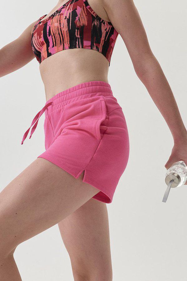 image of Origin Sweat Shorts in Hot Pink
