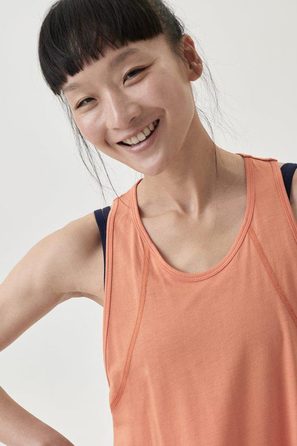 image of Horizon Swing Vest Top Orange