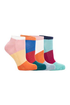 Bamboo Trainer Socks Abbotsham 4 Pack
