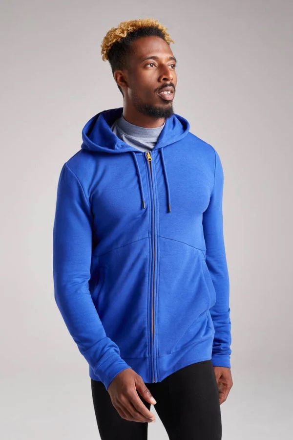 image of Wattern Bamboo Sports Hoodie in Purple Dahlia