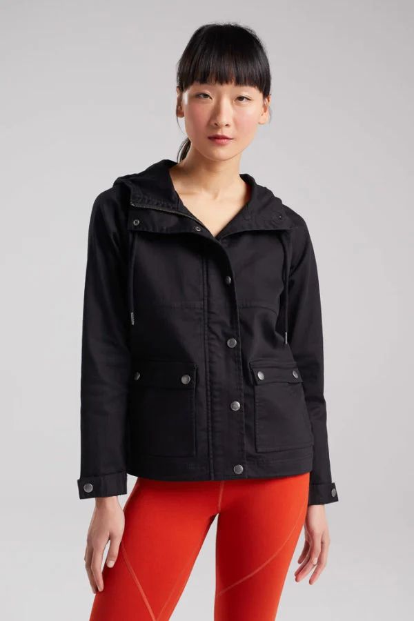 image of Emsworthy Bamboo Jacket in Black