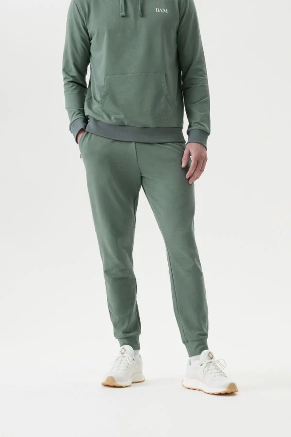 image of Fordsland Bamboo Joggers in Sage Green