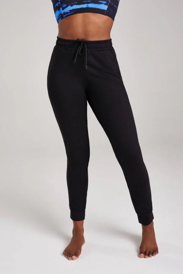 image of Lydford Bamboo Active Joggers in Black