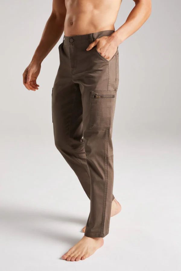 image of Newal Bamboo Walking Trousers in Earth