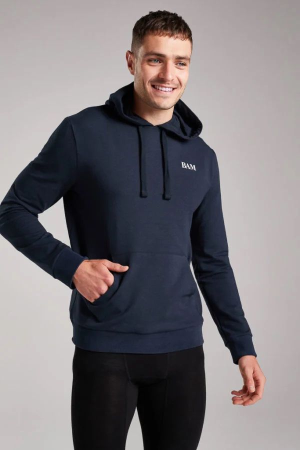 image of Buttern Bamboo Hoodie in Navy