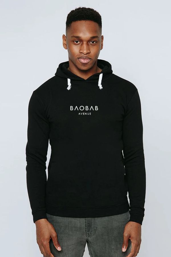 image of Baobab Avenue Logo Hoodie in Black