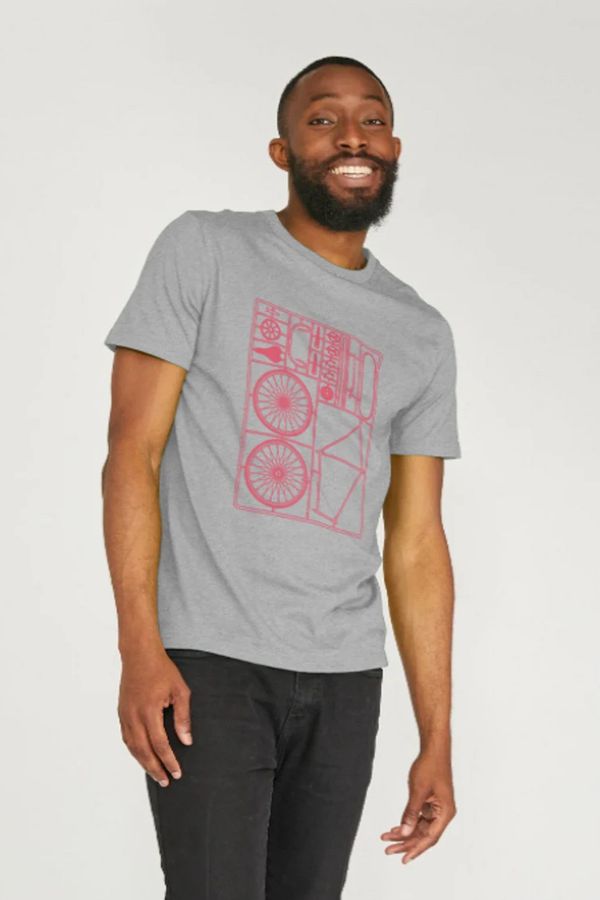 image of Bike Kit T-Shirt in Athletic Grey