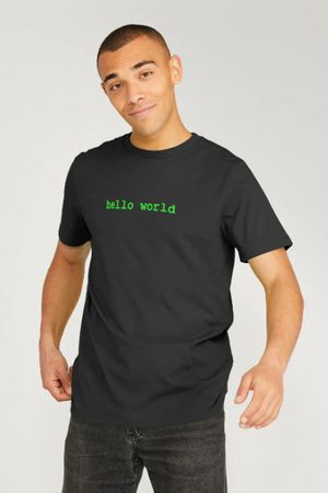 Hello World T-Shirt in Black