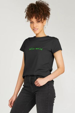 Hello World T-Shirt in Black