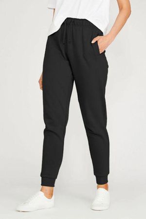 Organic Cotton Joggers in Black