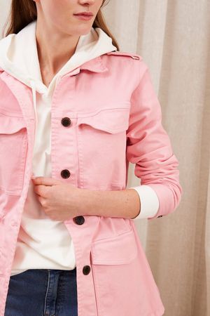 Drake Organic Utility Jacket in Blossom