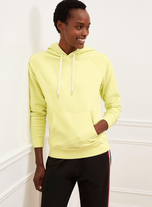 image of Marte Organic Hoodie in Lemon Sorbet