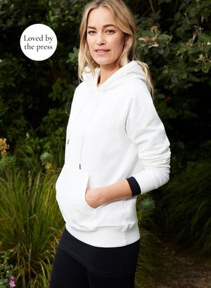 Marte Organic Hoodie in Soft White