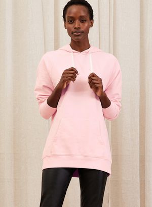 Brooklyn Organic Hoodie in Chiffon Pink