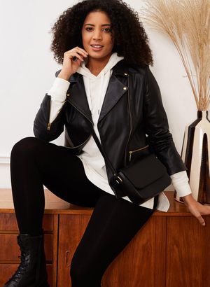 Brandi Pocket Leggings in Caviar Black