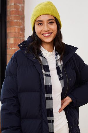 Kealy Merino Lambswool Hat in Chartreuse