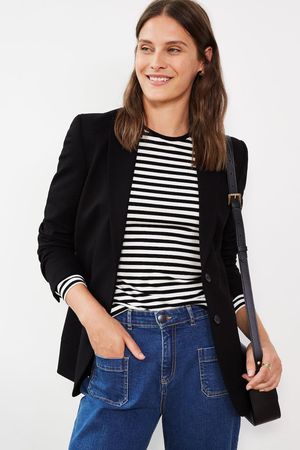 Alanis Jacket with Ecovero in Caviar Black