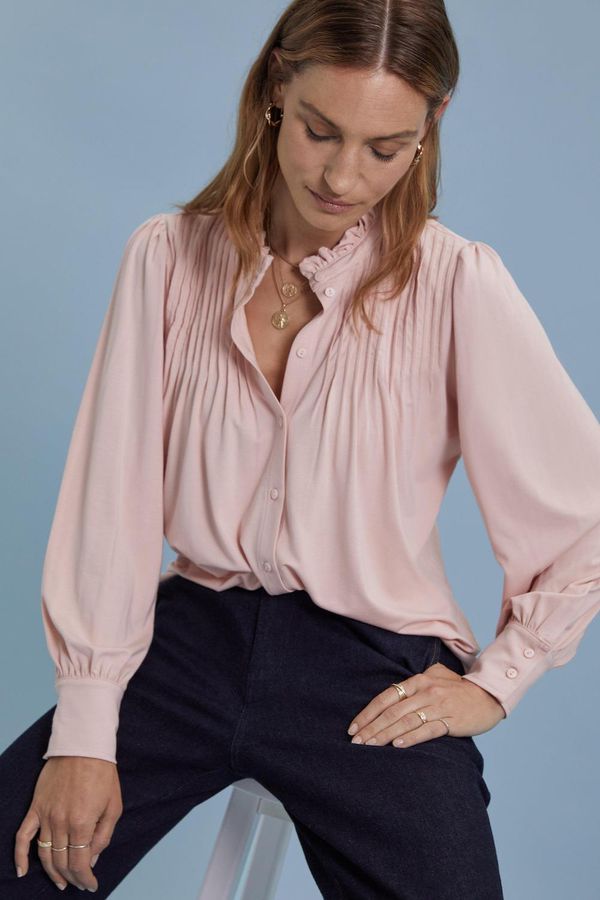 image of Imken Top with Ecovero in Powder Pink