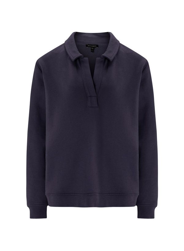 image of Georgette Organic Sweatshirt in Deep Indigo