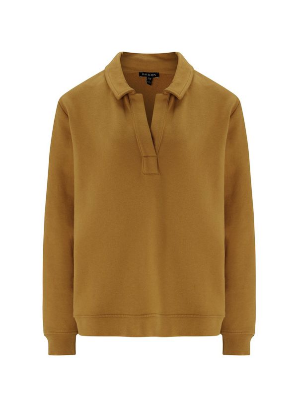 image of Georgette Organic Sweatshirt in Walnut