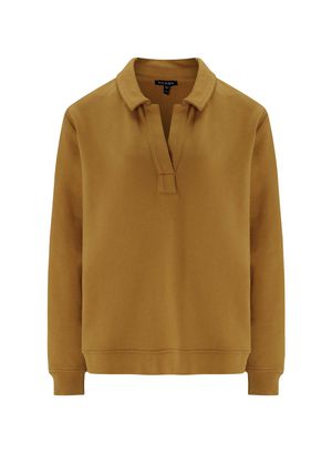 Georgette Organic Sweatshirt in Walnut