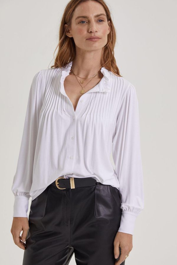 image of Imken Top with Ecovero in Pure White