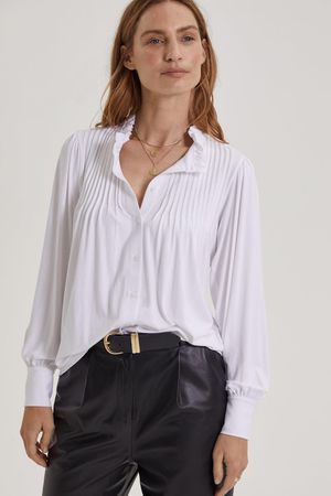 Imken Top with Ecovero in Pure White