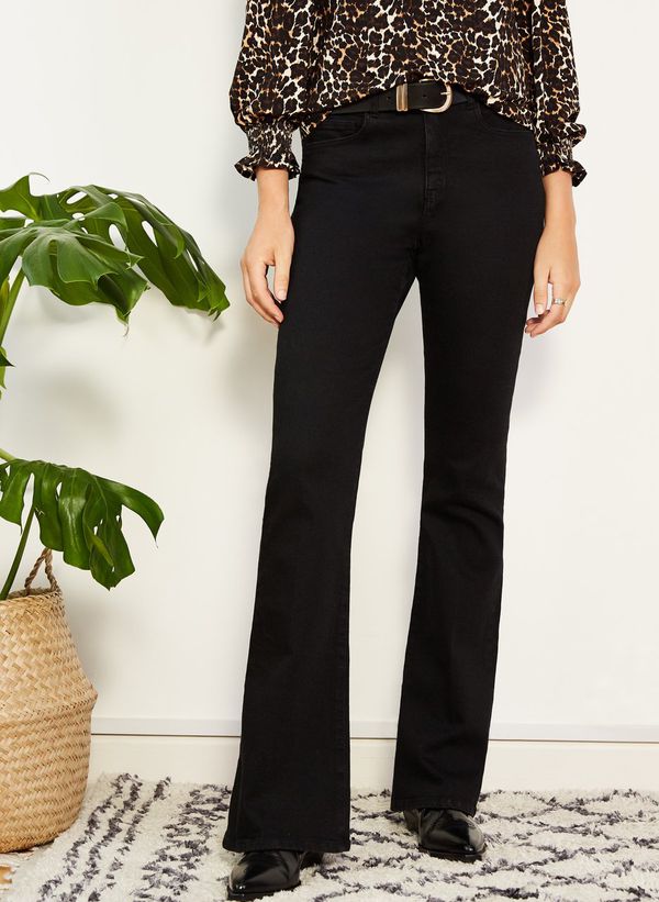 image of Frankie Organic Jean in Caviar Black