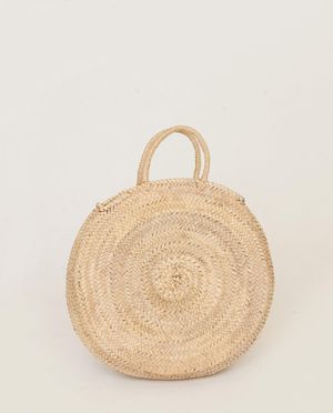 Circle Basket Bag