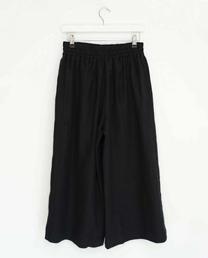 Nicole-May Linen Trousers in Black