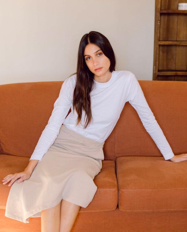 image of Shoba-Jane Organic Cotton Top  in White