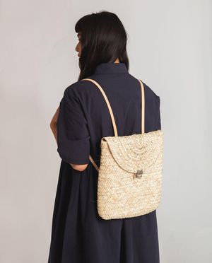 Tindade Backpack Bag in Natural