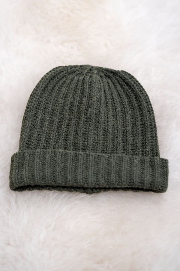 image of Giselle Alpaca and Recycled Wool Hat in Army