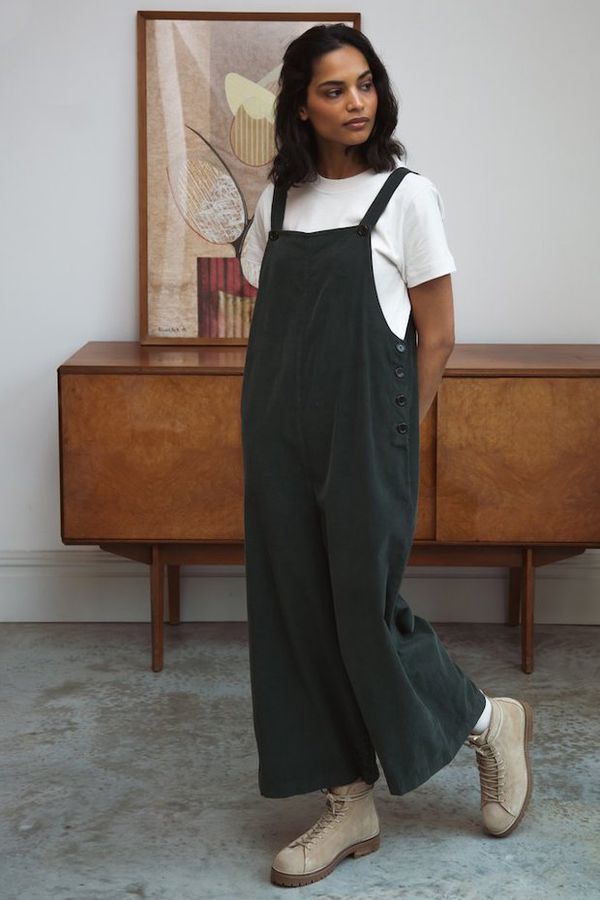 image of Unity-Ann Cord Jumpsuit in Army