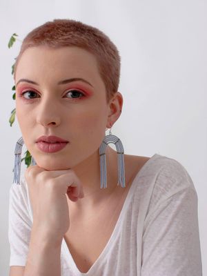 Kalama Earrings in Light Blue
