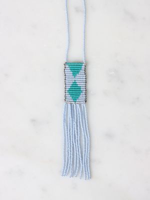 Melako Necklace in Light Blue andTurquoise