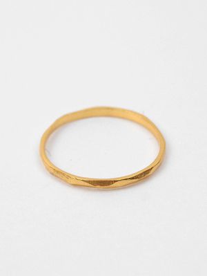 Band Stacking Rings in Gold
