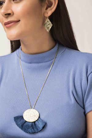 Diva Necklace - Blue