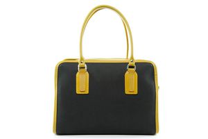 Post Bag Black Yellow